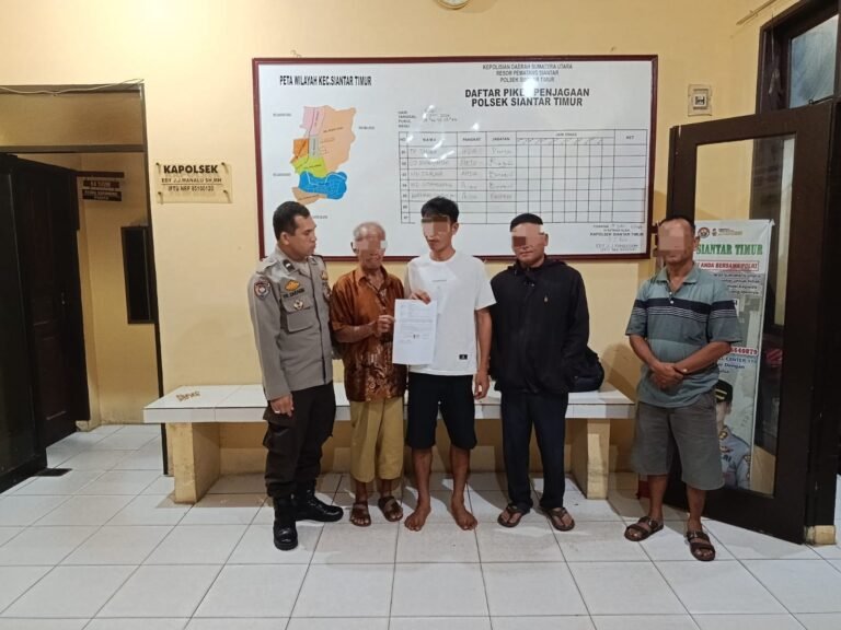Polsek Siantar Timur Selesaikan Keributan di Jalan Kesatria Dengan Problem Solving