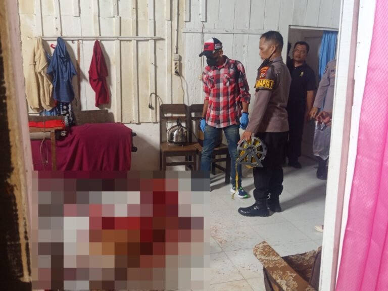 Polsek Siantar Timur Cek TKP Temuan Mayat di Jalan Cendawan