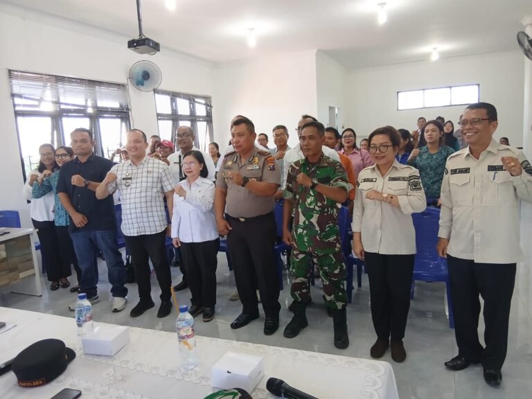 Kapolsek Siantar Marihat Bersama Forkopimca Siantar Marimbun Ikuti Rakor Tim Terpadu Penanganan Konflik Sosial