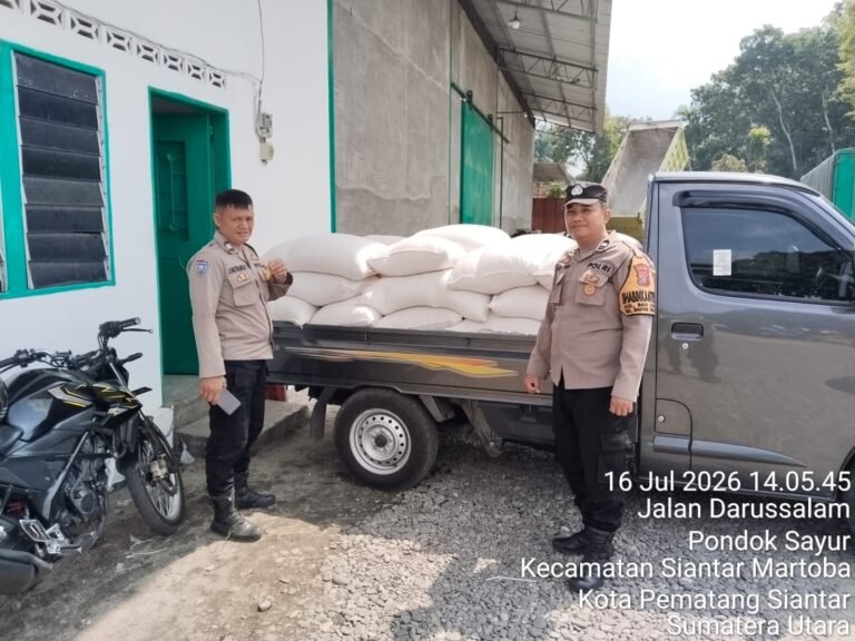 Dukung Ketapang, Polsek Siantar Martoba Dampingi Petani Binaan ke Bulog Cabang Pematang Siantar
