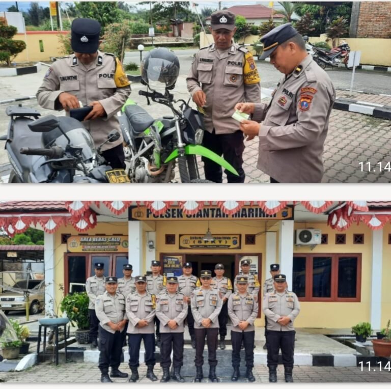 Guna Meningkatkan Kinerja, Satbinmas Polres Pematangsl Siantar Supervisi Ke Polsek Siantar Selatan Dan Siantar Marihat