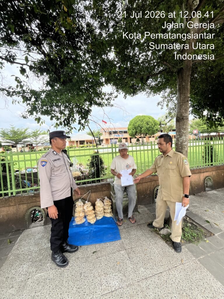 Bhabinkamtibmas Polsek Siantar Selatan Sambang Kamtibmas Sosialisasi 110