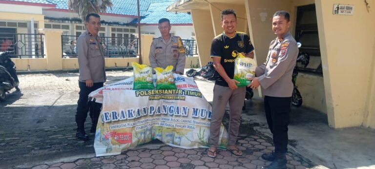 Polsek Siantar Timur Gelar GPM Kepada Warga di Kecamatan Siopat Suhu