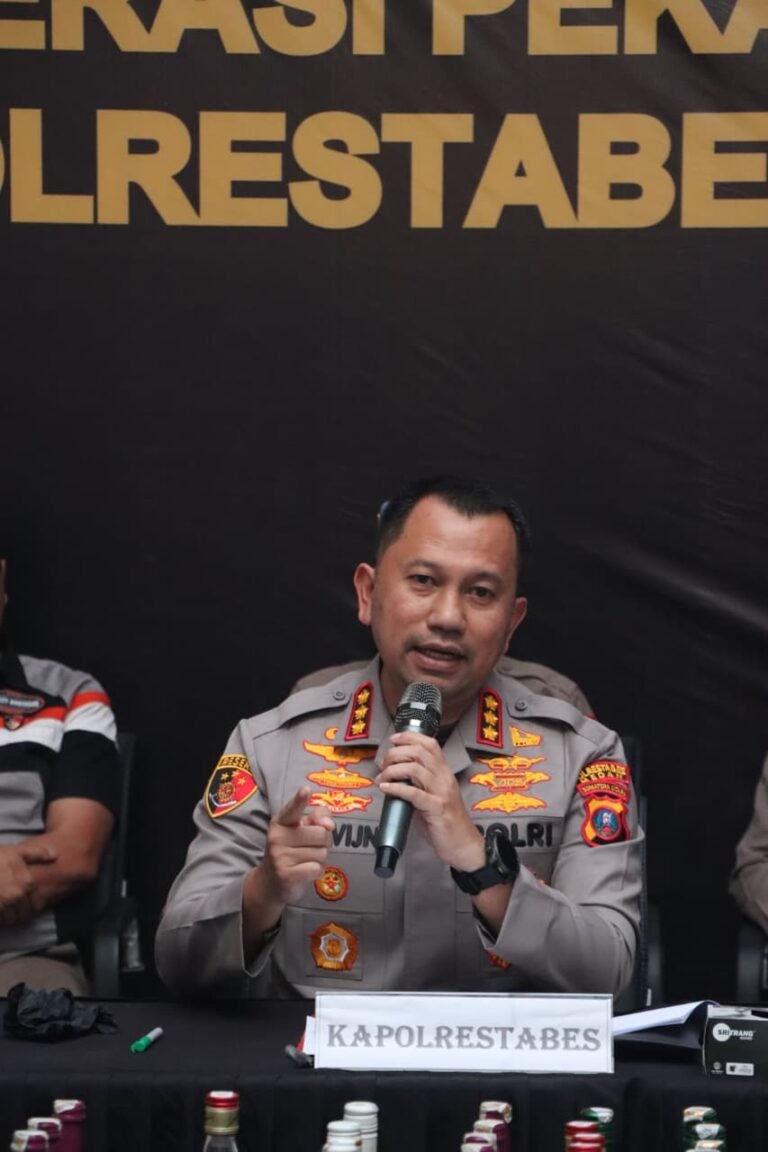 Polrestabes Medan Ungkap 716 Kasus Kejahatan Jalanan Dan Hasil Operasi Pekat Toba 2026, 906 Tersangka Diamankan