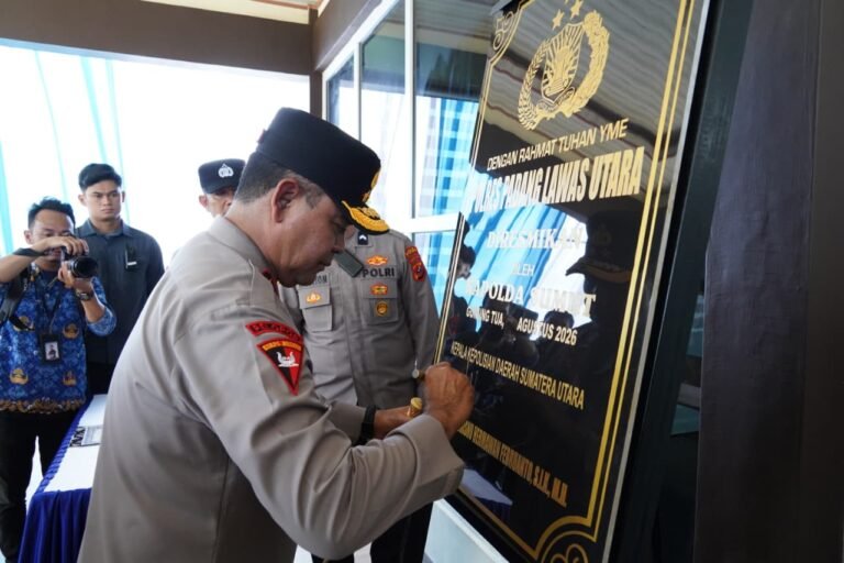 Polres Padang Lawas Utara Resmi Berdiri, Kapolda Sumut Tekankan Pelayanan Humanis Dan Penambahan Personel