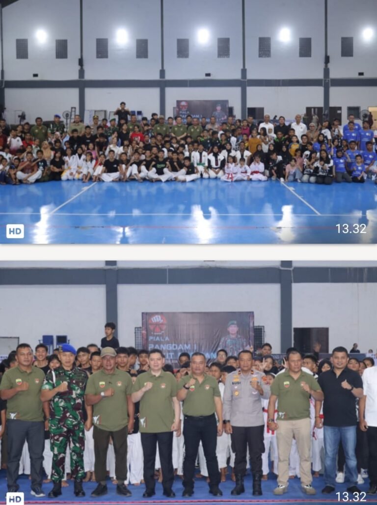 Wakapolres Pematang Siantar Hadiri Upacara Pembukaan Taekwondo Piala Pangdam I/BB Tahun 2026