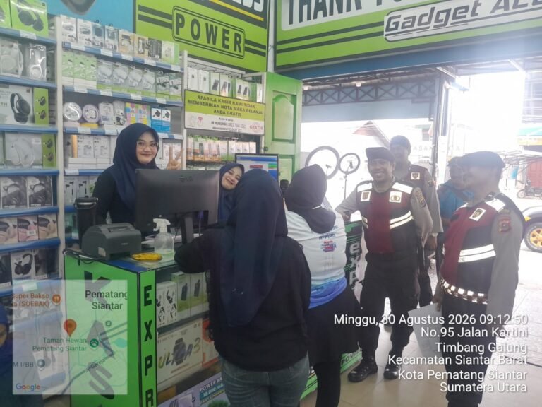 Sat Samapta Polres Pematang Siantar Patroli dan Gatur Lalin Cegah 3C
