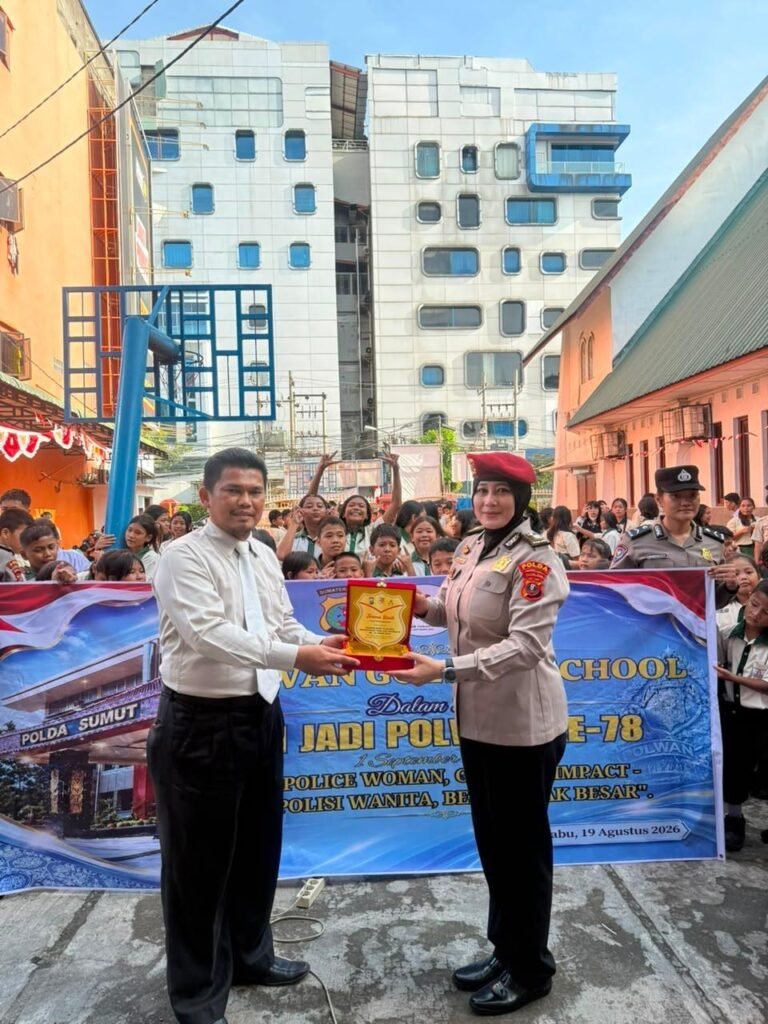 Polwan Goes to School, Polda Sumut Edukasi Pelajar Lindungi Diri di Ruang Digital