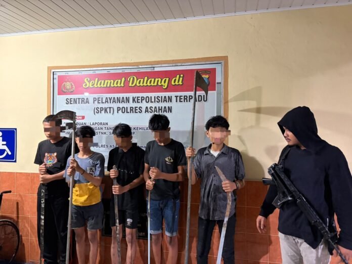Cegah Tawuran dan Geng Motor, KRYD Polres Asahan