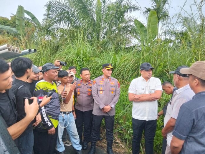 Gubernur Sumut Bersama Kapolres Binjai dan Plt. Bupati Langkat