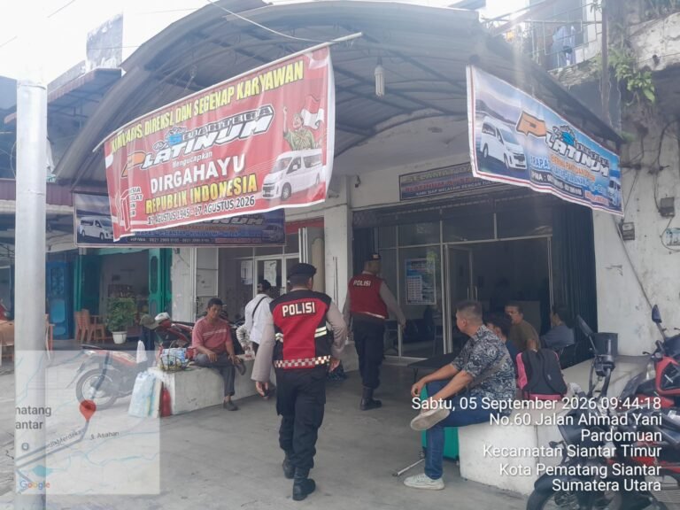 Sat Samapta Polres Pematang Siantar Patroli R4 Antisipasi 3C