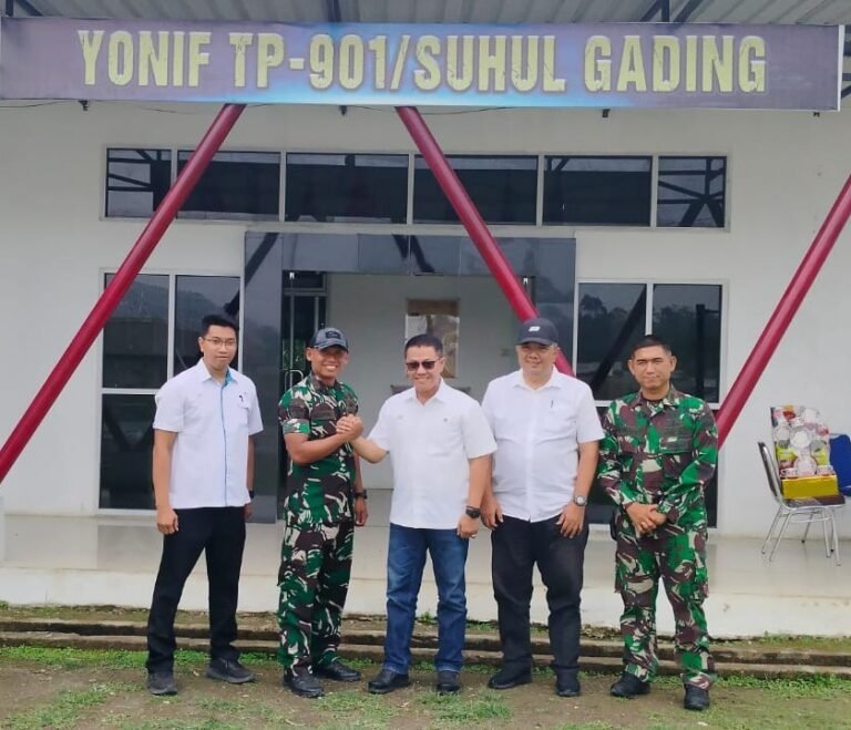 Perkuat Sinergi, Manajemen Kebun Marjandi Gelar Kunjungan Silaturahmi ke Yonif TP-901/Suhul Gading