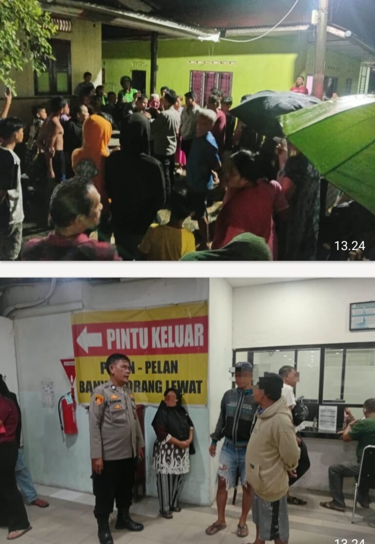 Polsek Siantar Timur Amankan Terduga Pelaku Penikaman di Jalan Pattimura