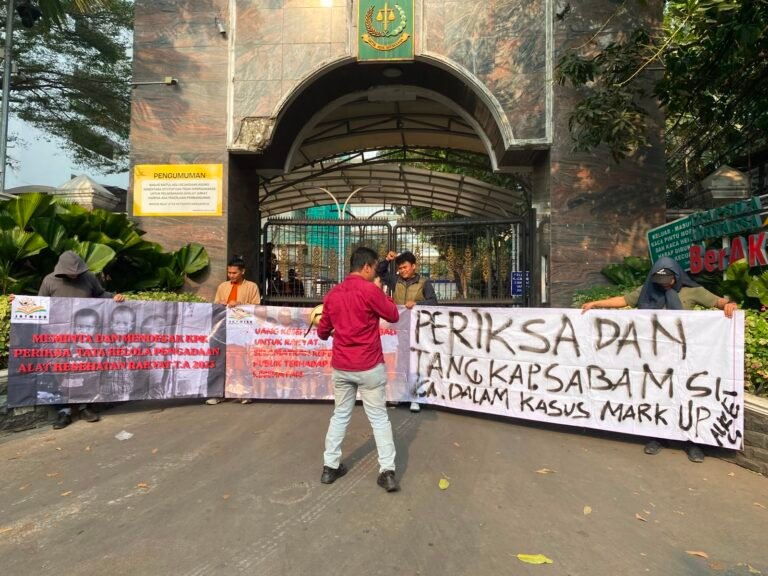 Jatmiko Tantang Kejagung RI Periksa Sabam Sinaga, Aksi Dugaan Pengadaan Antropometri Kit Masuk Jilid VI