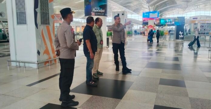 Kapolresta Deli Serdang terus pantau situasi Bandara Kualanamu Pasca Pembatalan Penerbangan