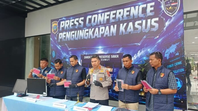Polda Sumut Bongkar Scam Berkedok Nonton Film