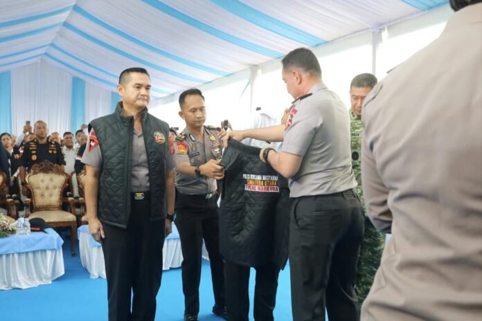 Dipimpin Kapolri, Polda Sumut Bersama Forkopimda Deklarasikan Sumut Tolak Narkoba di Belawan