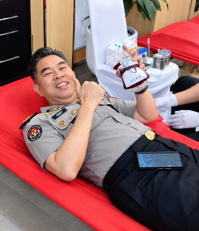 HUT ke-75 Humas Polri, Polda Sumut Tebar Kepedulian