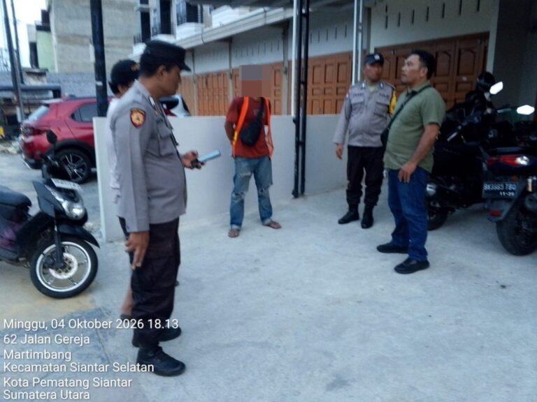 Gerak Cepat Tindak Lanjuti Aduan Call Center 110, Polsek Siantar Selatan Cek Dugaan Pungli Parkir