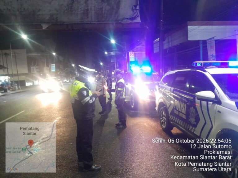 Antisipasi 3C Polres Pematang Siantar Rutin Patroli BLP