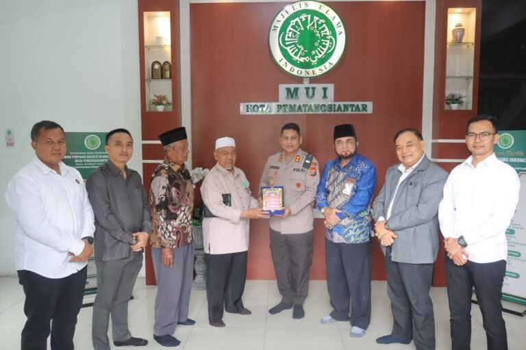 Kapolres Pematang Siantar Silaturahmi ke MUI, Perkuat Sinergitas Jaga Kamtibmas