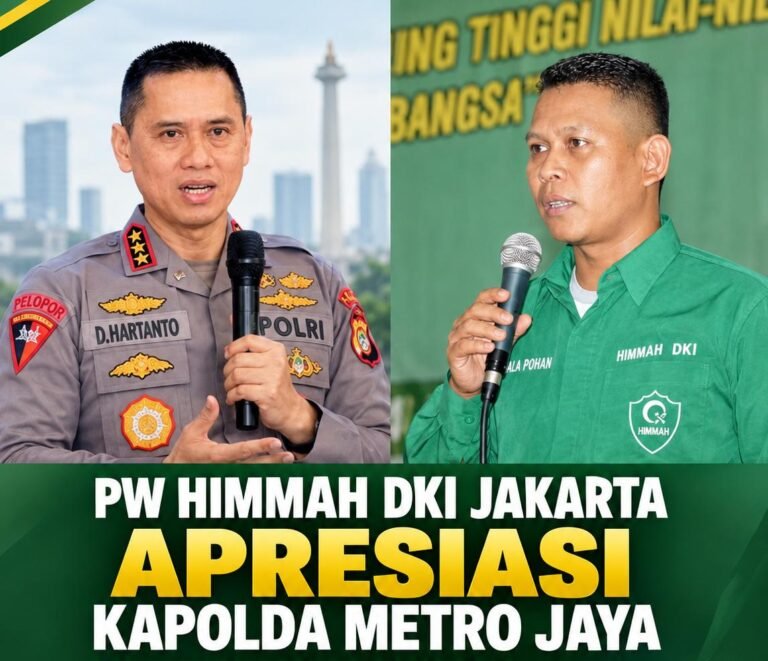 Bagikan Nomor HP Pribadi, PW HIMMAH DKI Jakarta Apresiasi Sikap Kapolda Metro Jaya