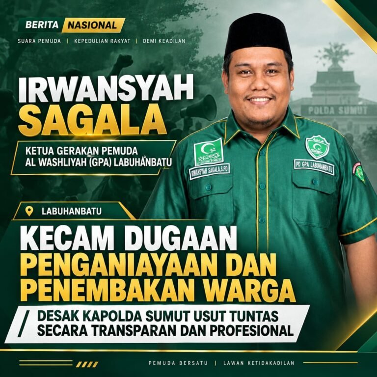 GPA Labuhanbatu Kecam Dugaan Penganiayaan Dan Penembakan Warga, Desak Polri Bertindak Tegas
