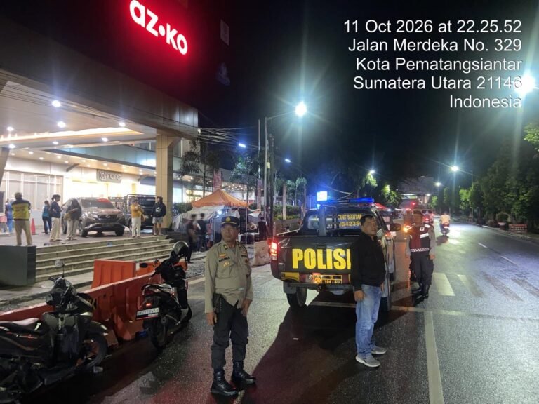 Polres Pematang Siantar KRYD Ciptakan Situasi Yang Aman Dan Kondusif