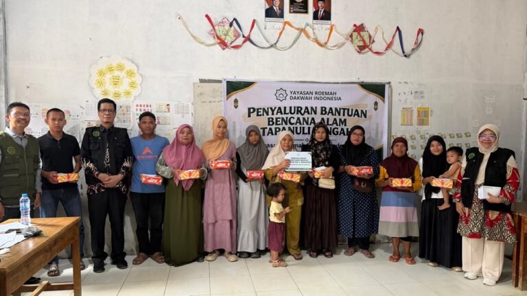 Yayasan Roemah Dakwah Indonesia Salurkan Bantuan bagi 53 Penerima Manfaat di Tapanuli Tengah, Perkuat Dakwah dan Pendidikan