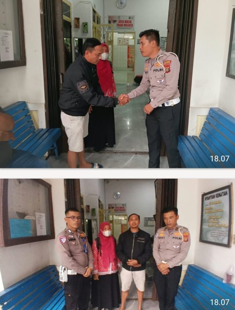 Keluarga Korban Tabrak Lari Ucapkan Terimakasih, Inafis Polda Sumut Dan Satlantas Polres Simalungun Berhasil Ungkap Identitas Mister X