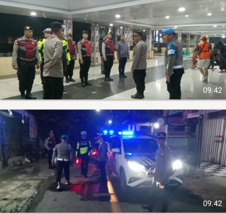 Polres Pematang Siantar Gelar Patroli Blue Light KRYD, Jaga Kamtibmas Tetap Aman Dan Kondusif