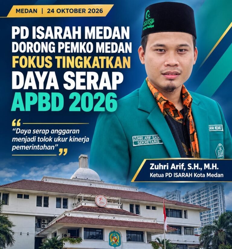 PD ISARAH Medan Dorong Pemko Medan Fokus Tingkatkan Daya Serap APBD 2026