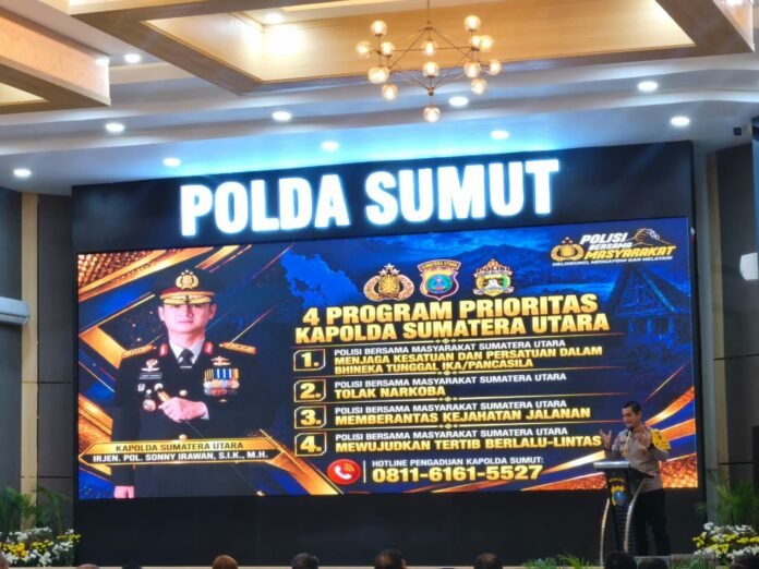 Kapolda Sumut Paparkan 4 Program Prioritas