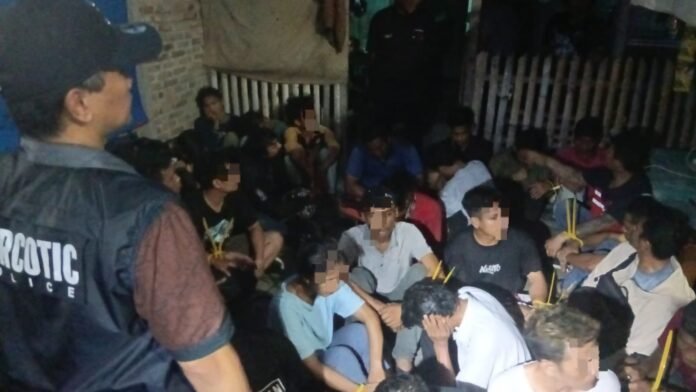 Polda Sumut Gerebek Sarang Narkoba di Medan Area