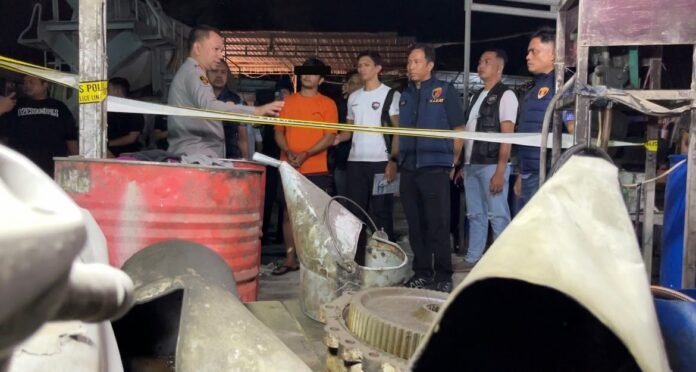 Polrestabes Medan Ungkap Penjualan BBM Subsidi ke Pabrik Beton