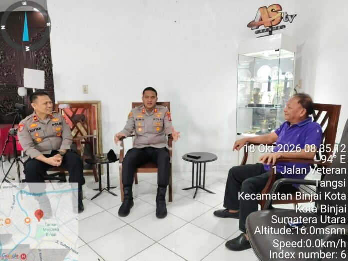 Polri Bersama Masyarakat, Kapolres Binjai Serap