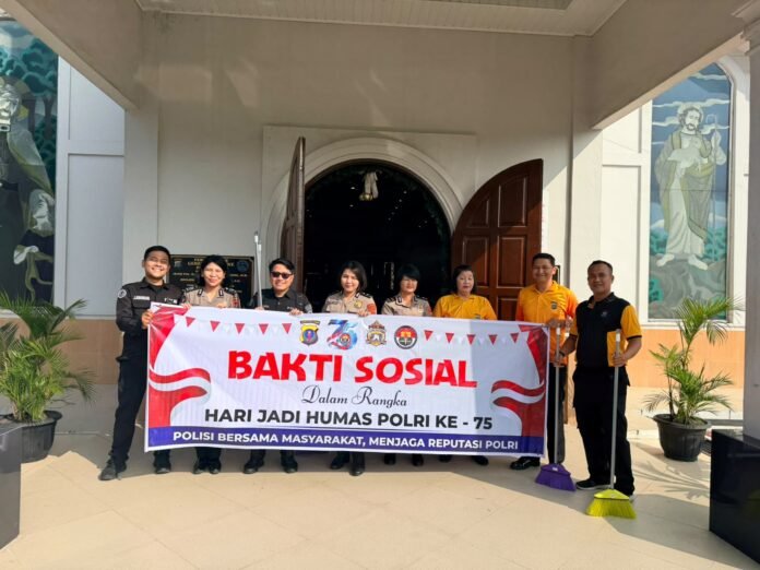 Sambut Hari Jadi Humas Polri ke-75