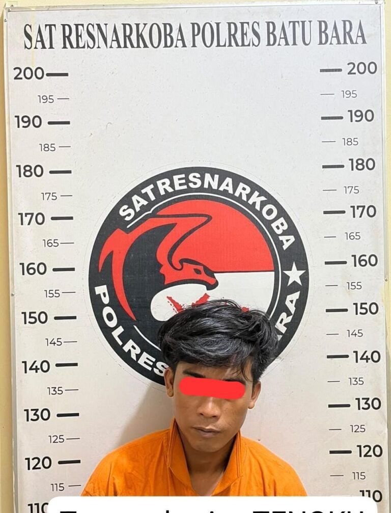 Satresnarkoba Polres Batu Bara Amankan Pria Bawa 19,26 Gram Sabu di Tanjung Tiram
